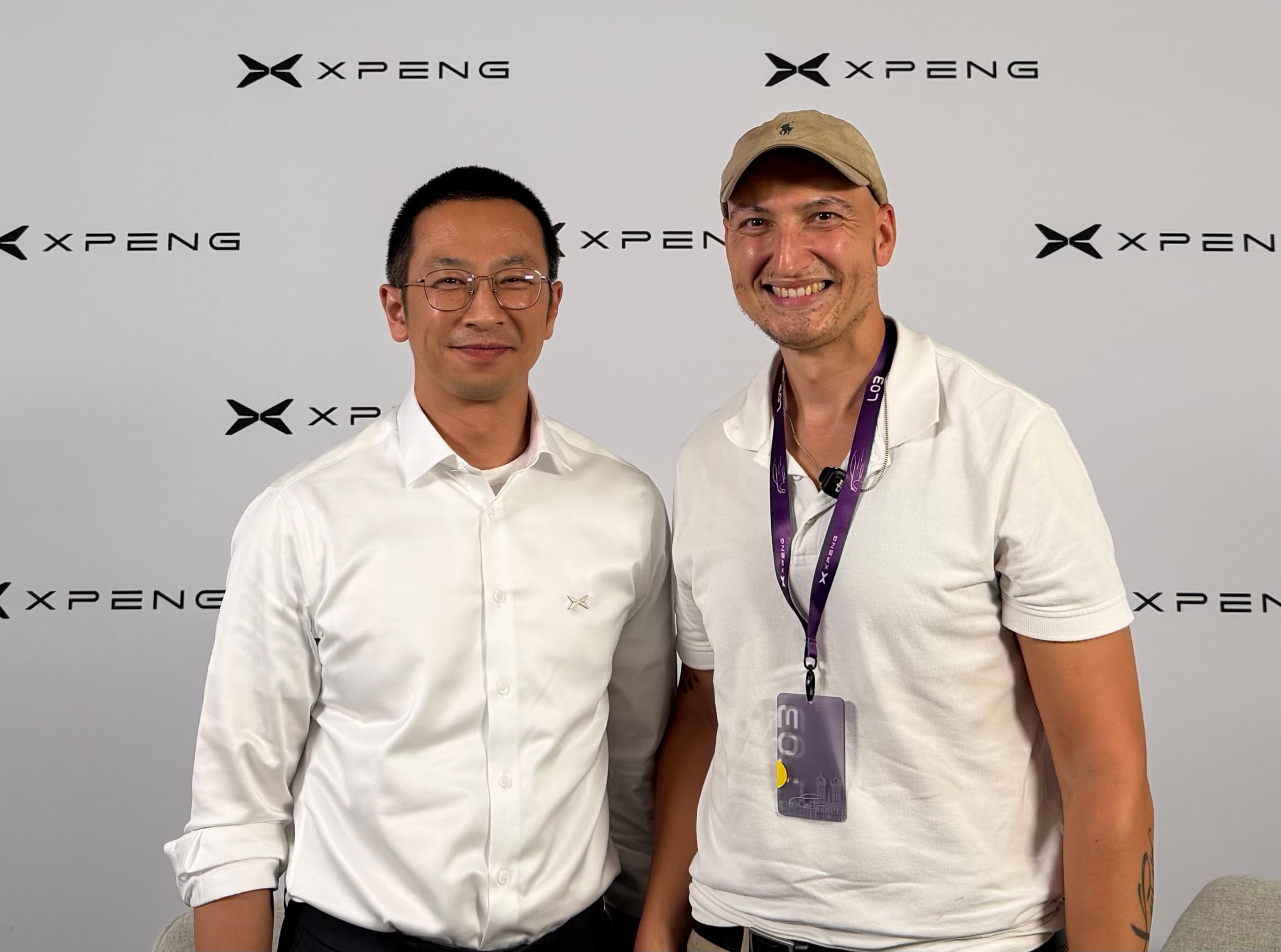 Kim Isenberg with Xianming Liu